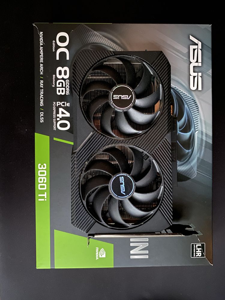 Продам видеокарту Asus 3060ti