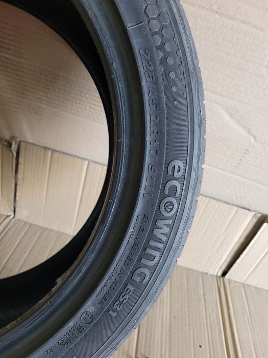 opona letnia kumho ecowing es31 225/45r17 91 w