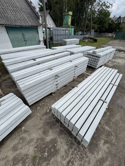 Бетонні стовпчики стовп бетонний виноградний стовпець паркан перемичка