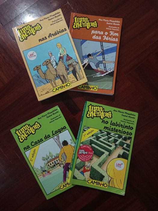 Livros coleção uma aventura
