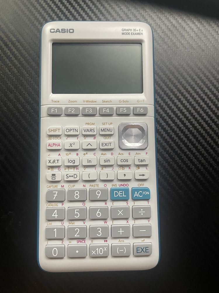 Проффесиональный калькулятор casio graph 35+ e ii mode exam