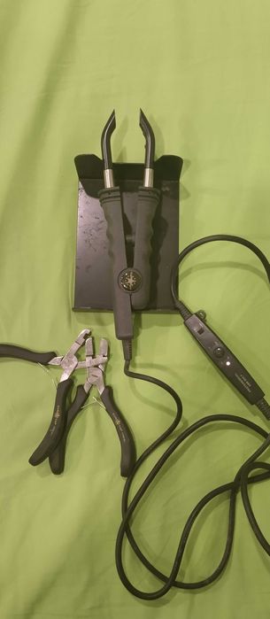 Ferro profissional de aplicar extensões