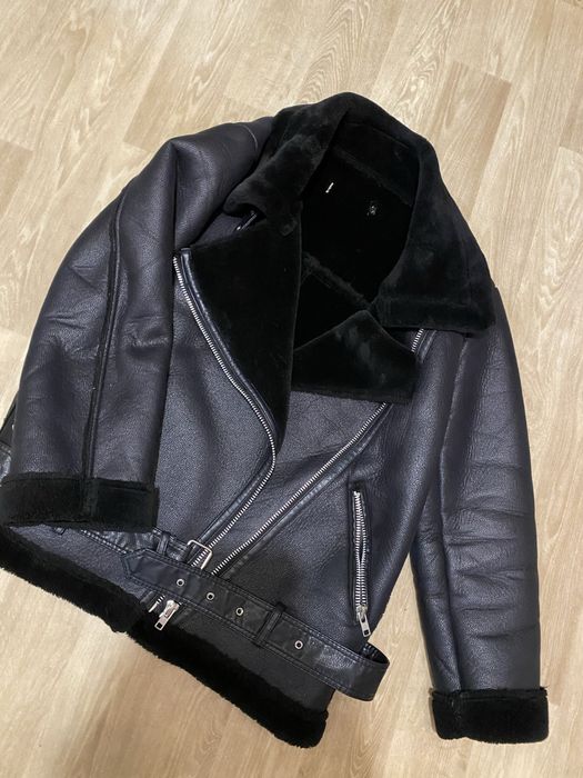 Дубленка теплая женская