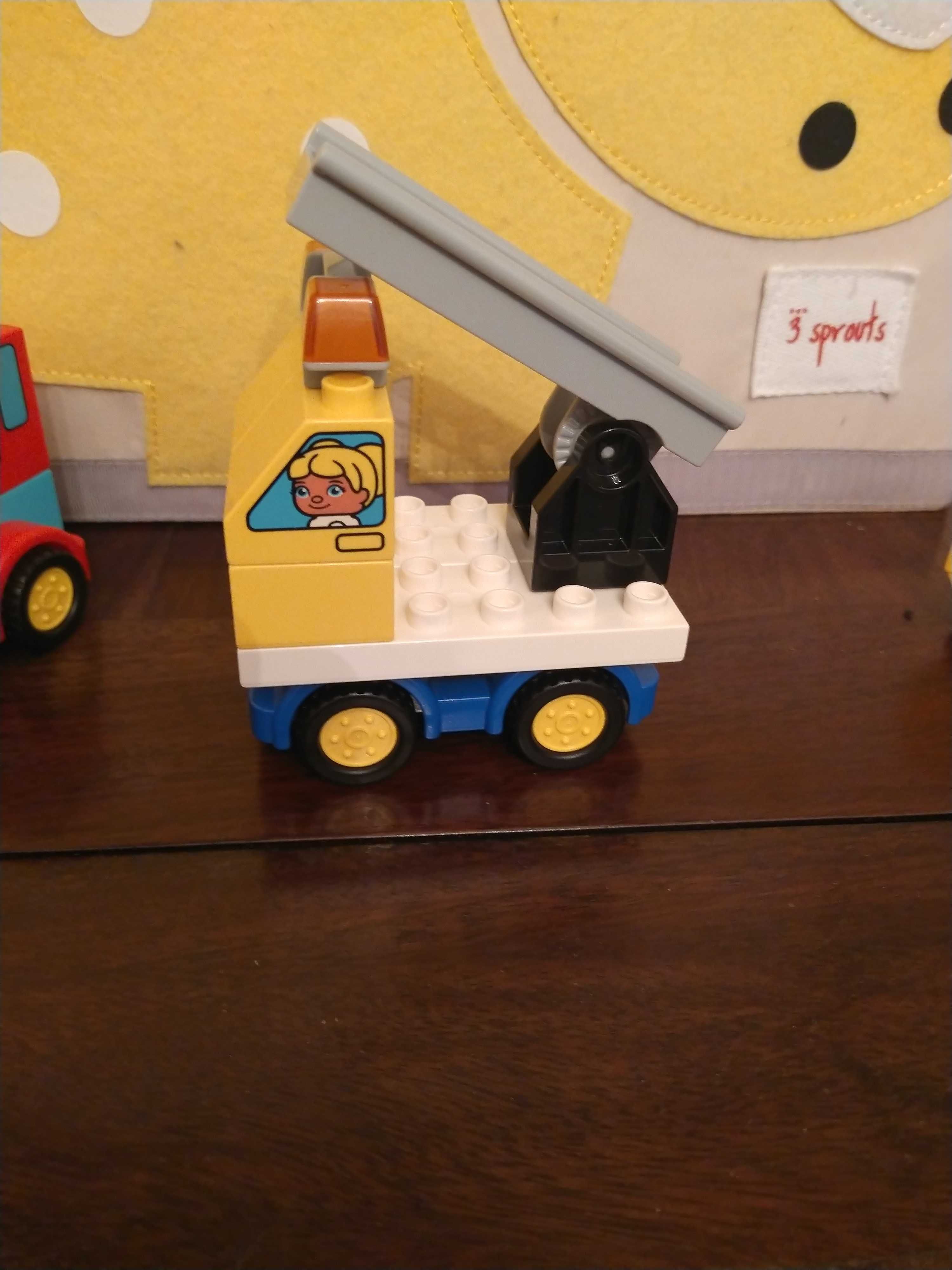 LEGO Duplo Moje pierwsze pojazdy Pomoc drogowa Dźwig