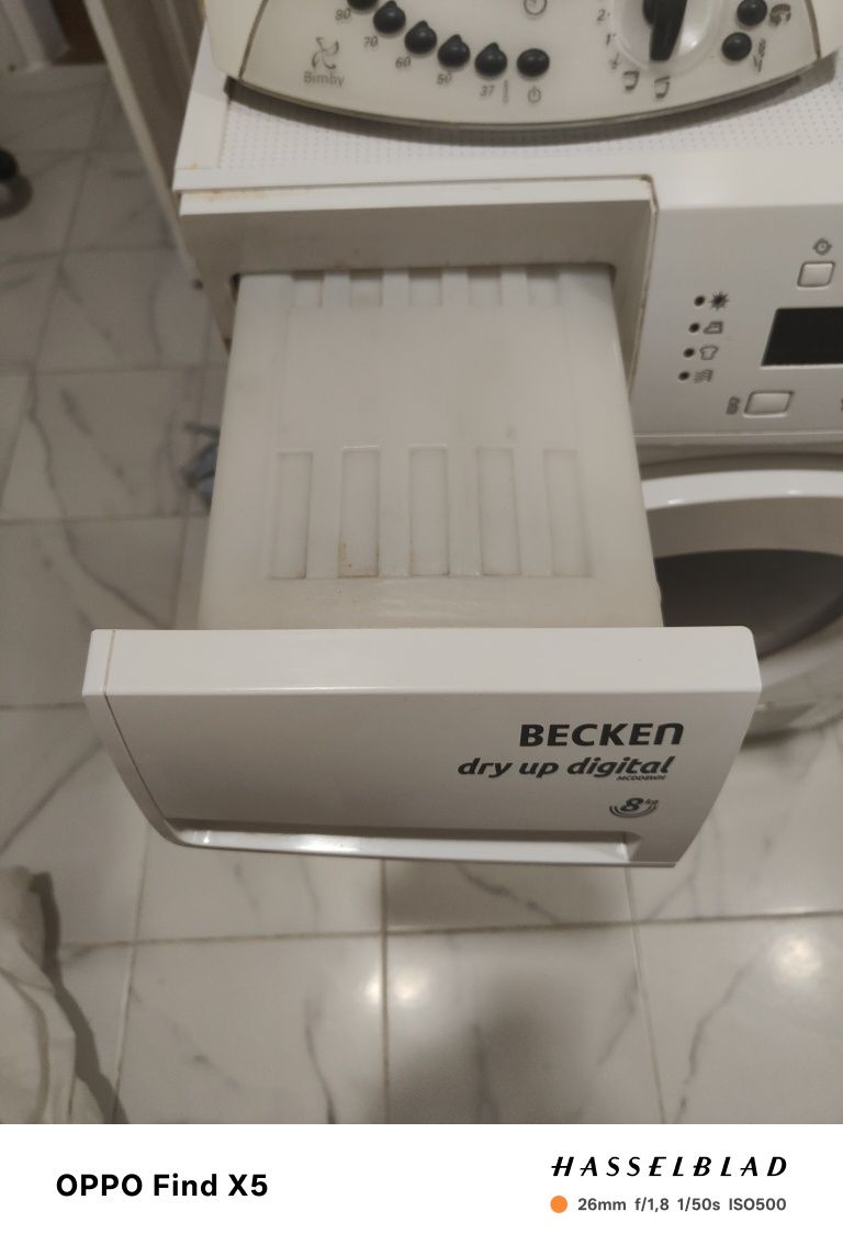 Máquina Secar Roupa 8kg Becken Dry Up Digital