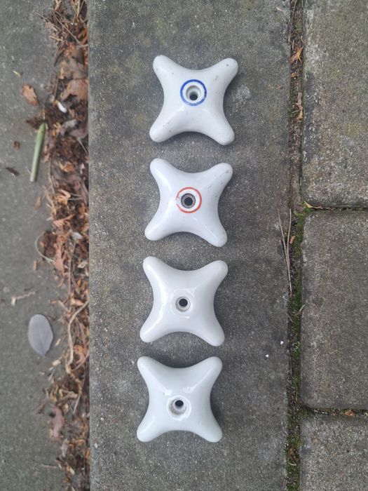 Pokrętła ceramiczne do kranu/łazienki