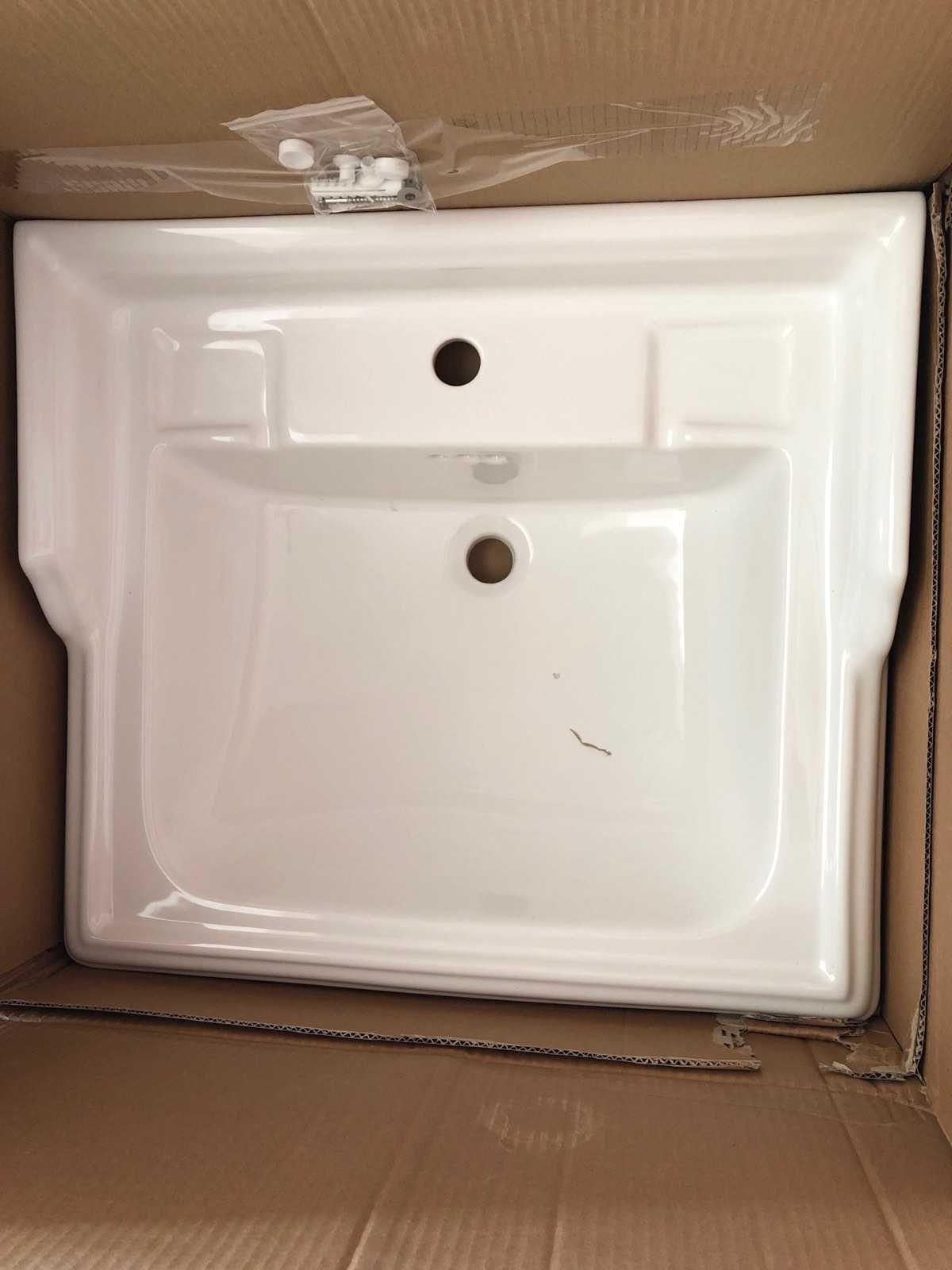 Раковина на столешницу или под пьедестал Devit 65x57 villeroy & boch