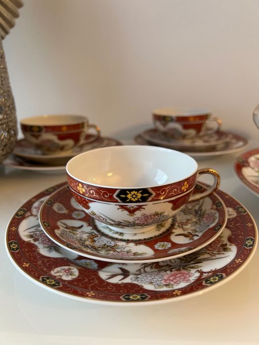 Komplet porcelany japońskiej
