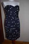 sukienka gorsetowa grochy H&M 40/42 L