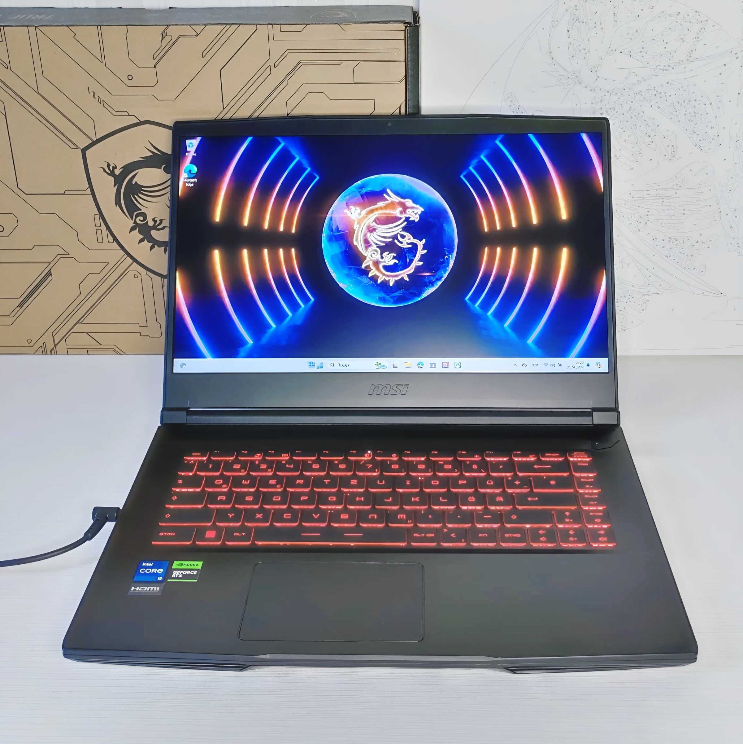 MSI Thin GF63 12VE i5-12450H/RT4050