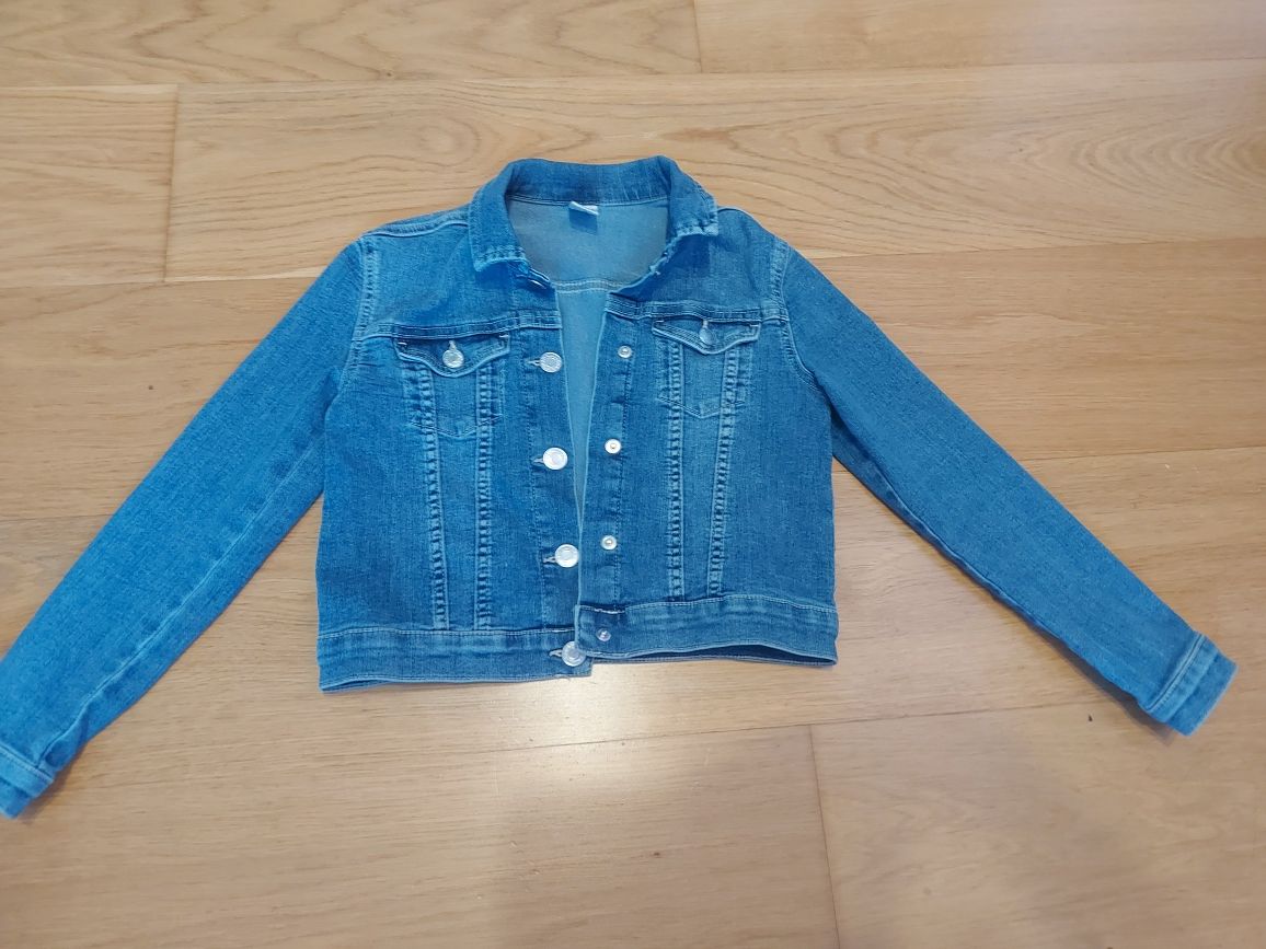 Kurtka jeansowa &Denim 7-8 lat r 128