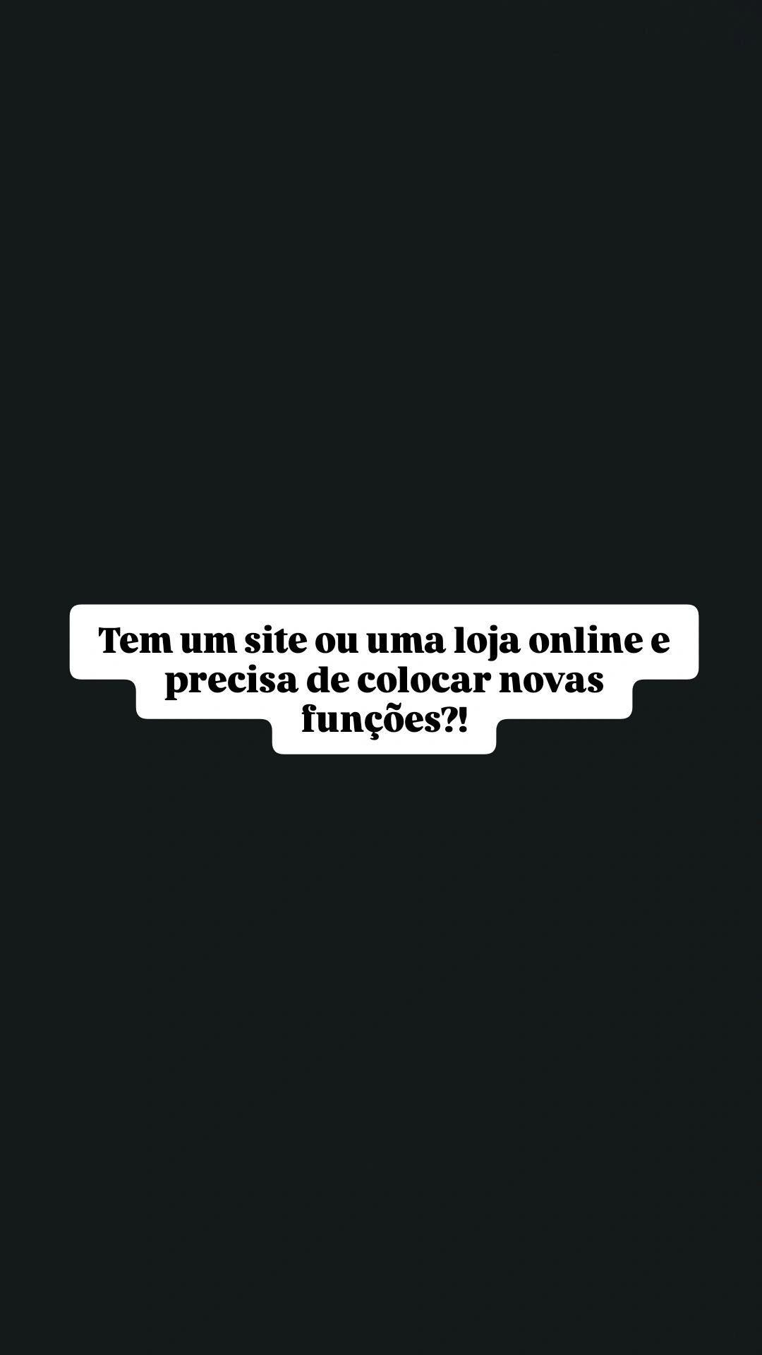 Criação de sites e Lojas Online