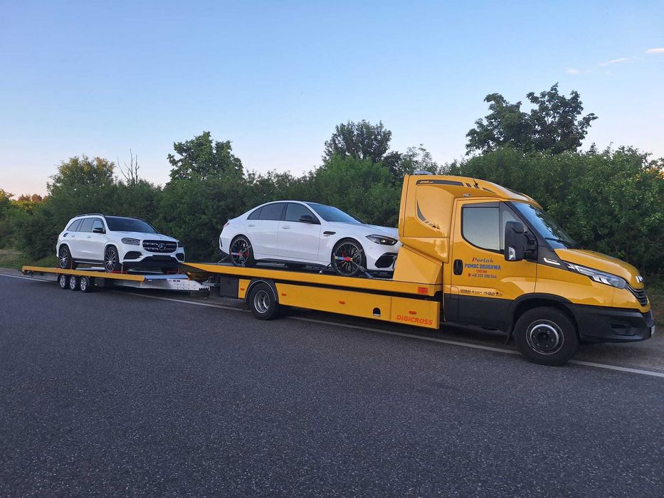 Holowanie 24h # Pomoc drogowa # Transport maszyn # S3 # Niskopodwozie