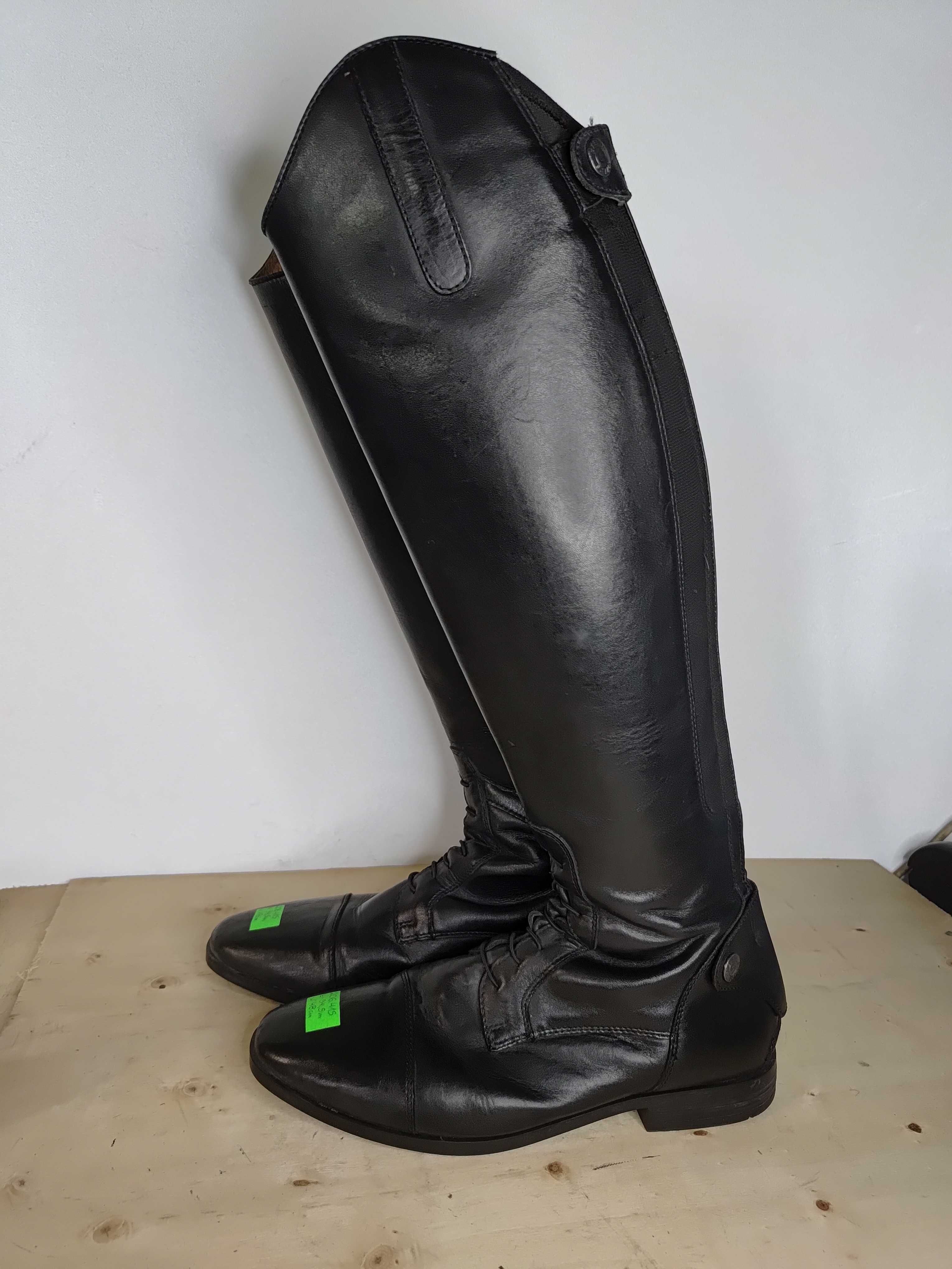 206.41. Oficerki Steeds Brasilia, roz: 41 Slim, łyd: 34,5cm, wys: 48cm