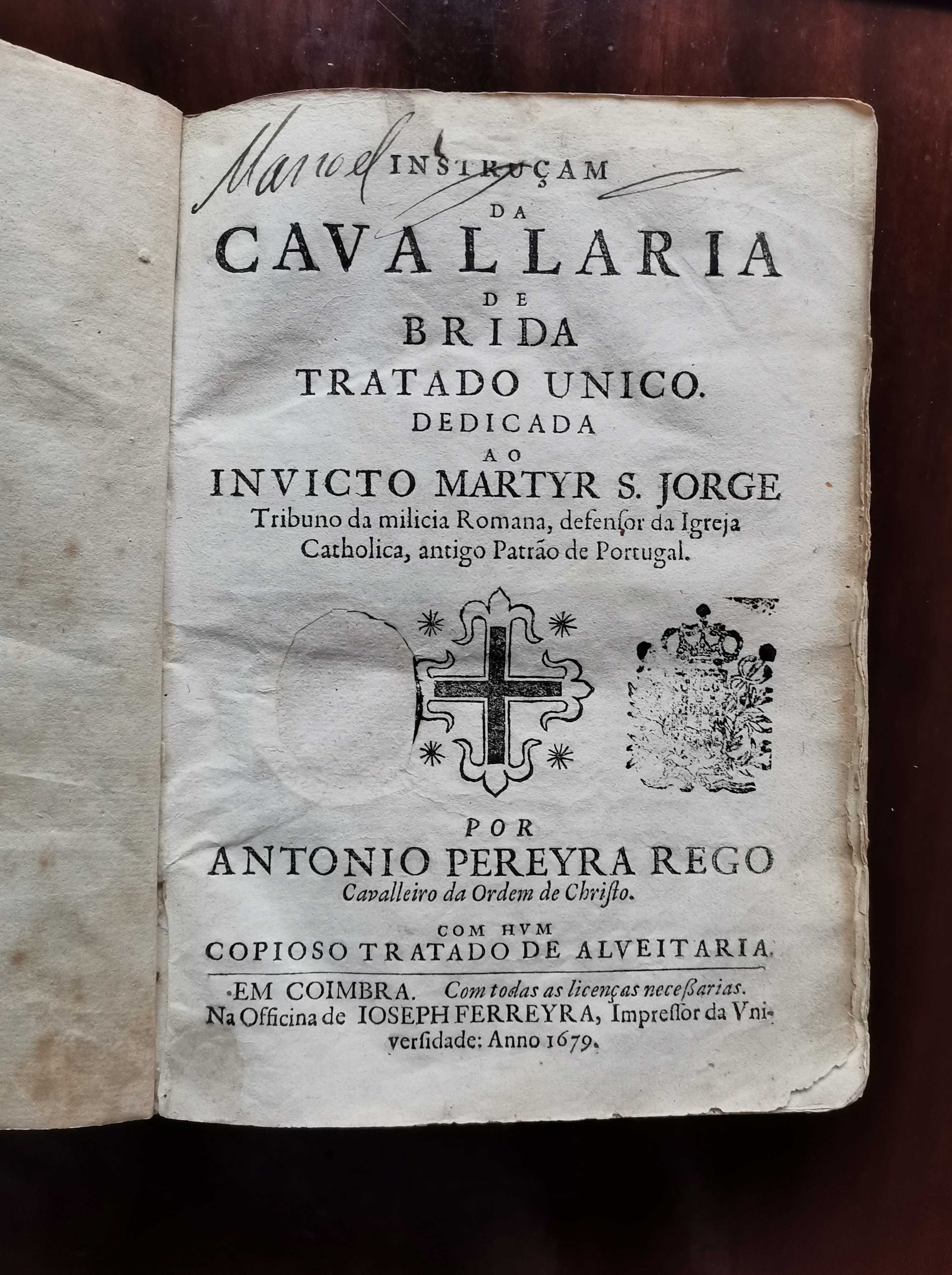 Instruçam da Cavallaria de Brida, 1773