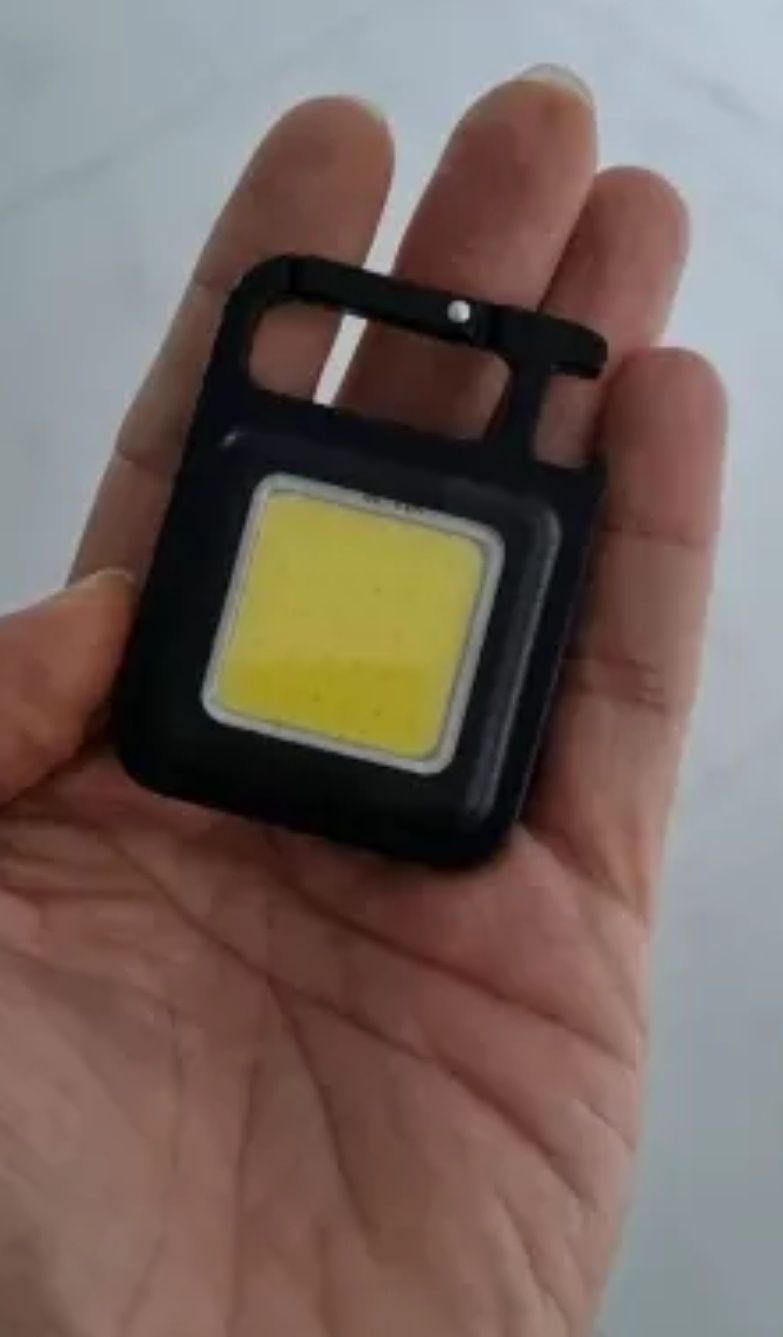 Mini Lanterna Cob Led - USB Recarregável - Envio Grátis 48 Horas