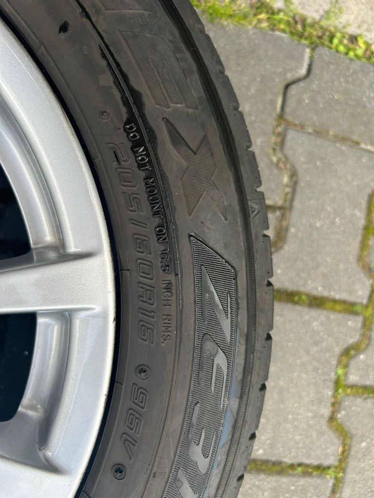 Felgi z oponami 5x120/16"  (czujniki TPMS)