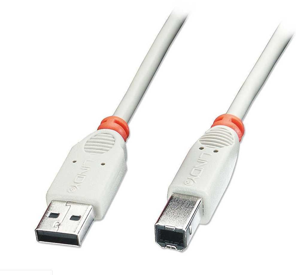 Lindy 31740 Kabel USB do drukarki skanera faksu 2m PC