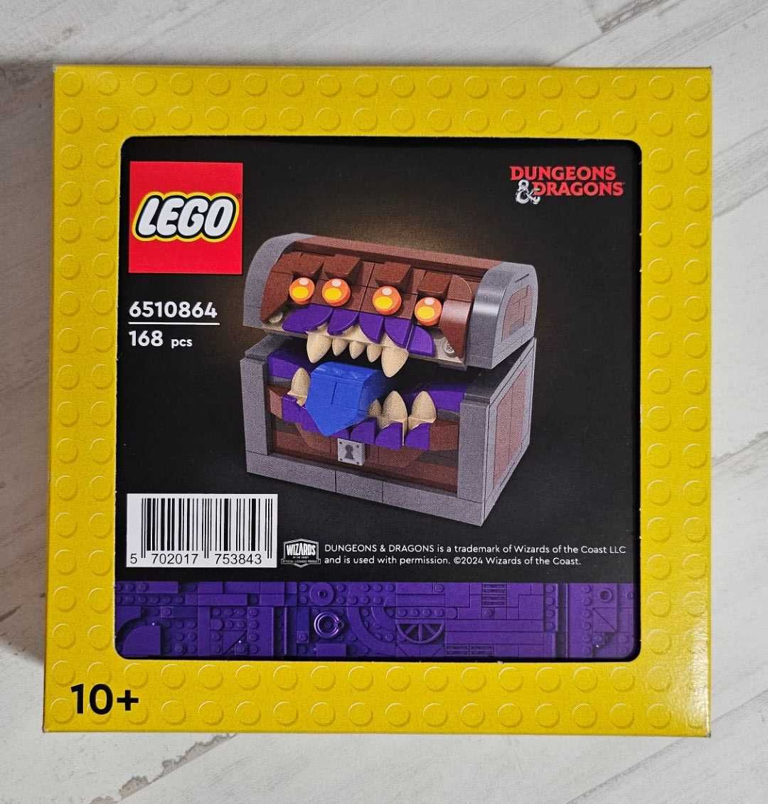 LEGO Dungeons & Dragons Mimic Dice Box ESGOTADO!