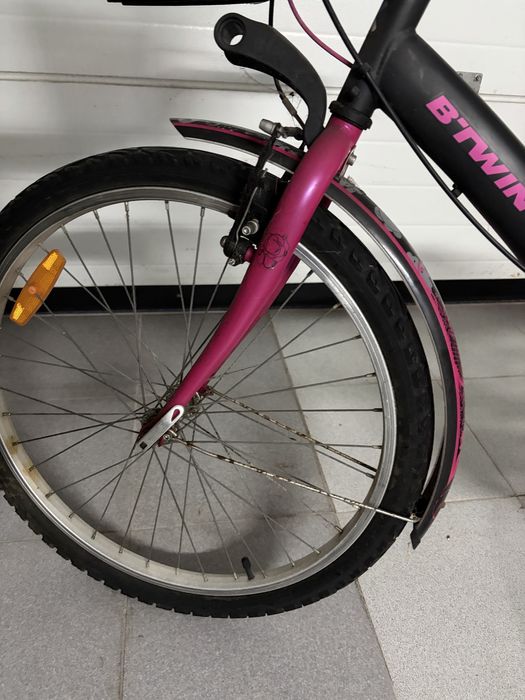 Bicicleta menina BTWIN 24 polegadas