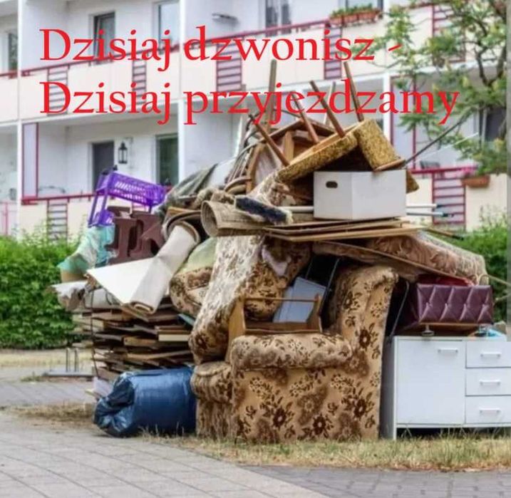 Opróżnianie Sprzątanie Czyszczenie Utylizacja, Wywóz z posesji działek