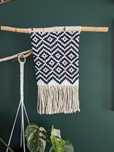 Makatka makrama boho piksele piksel art wzory