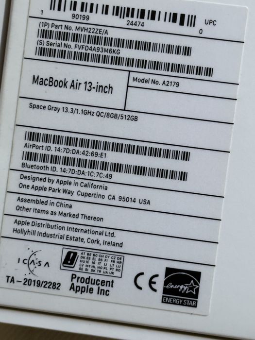 Sprzedam Macbook Air Aple