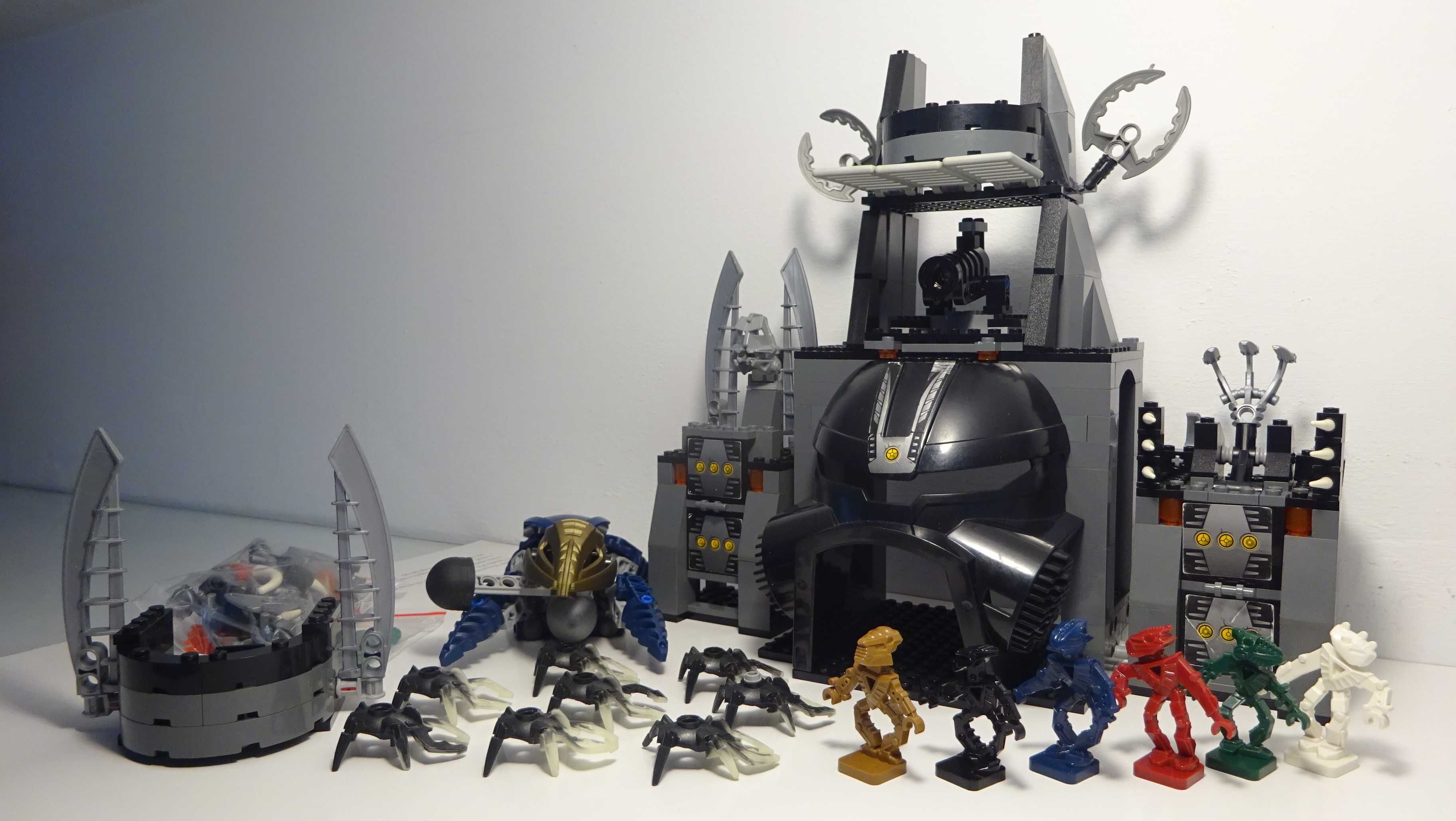BIONICLE 8758 klocki instrukcja Lego Tower of Toa figurka makuta zamek