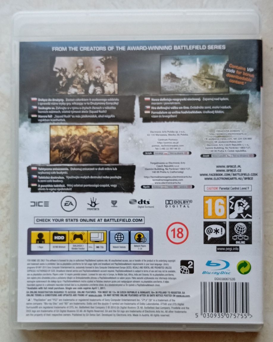 Gra Battlefield Bad Company 2 na ps3