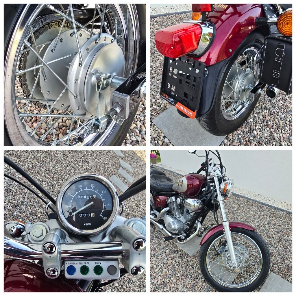 Yamaha virago 125 KAT A1,B 1997r po serwisie transport raty gratisy