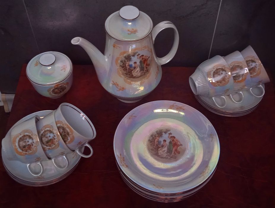 Чайный сервиз Мадонна ГДР на 6 персон