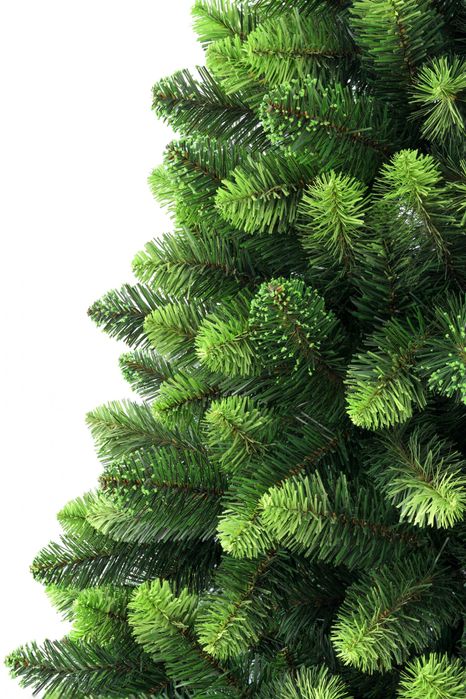 NOWA choinka sztuczna na pniu sosna z białymi końcówkami 160,180cm 220