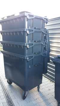 Kosz na śmieci pojemnik na odpady 660 litrów mniejszy 1100 FV