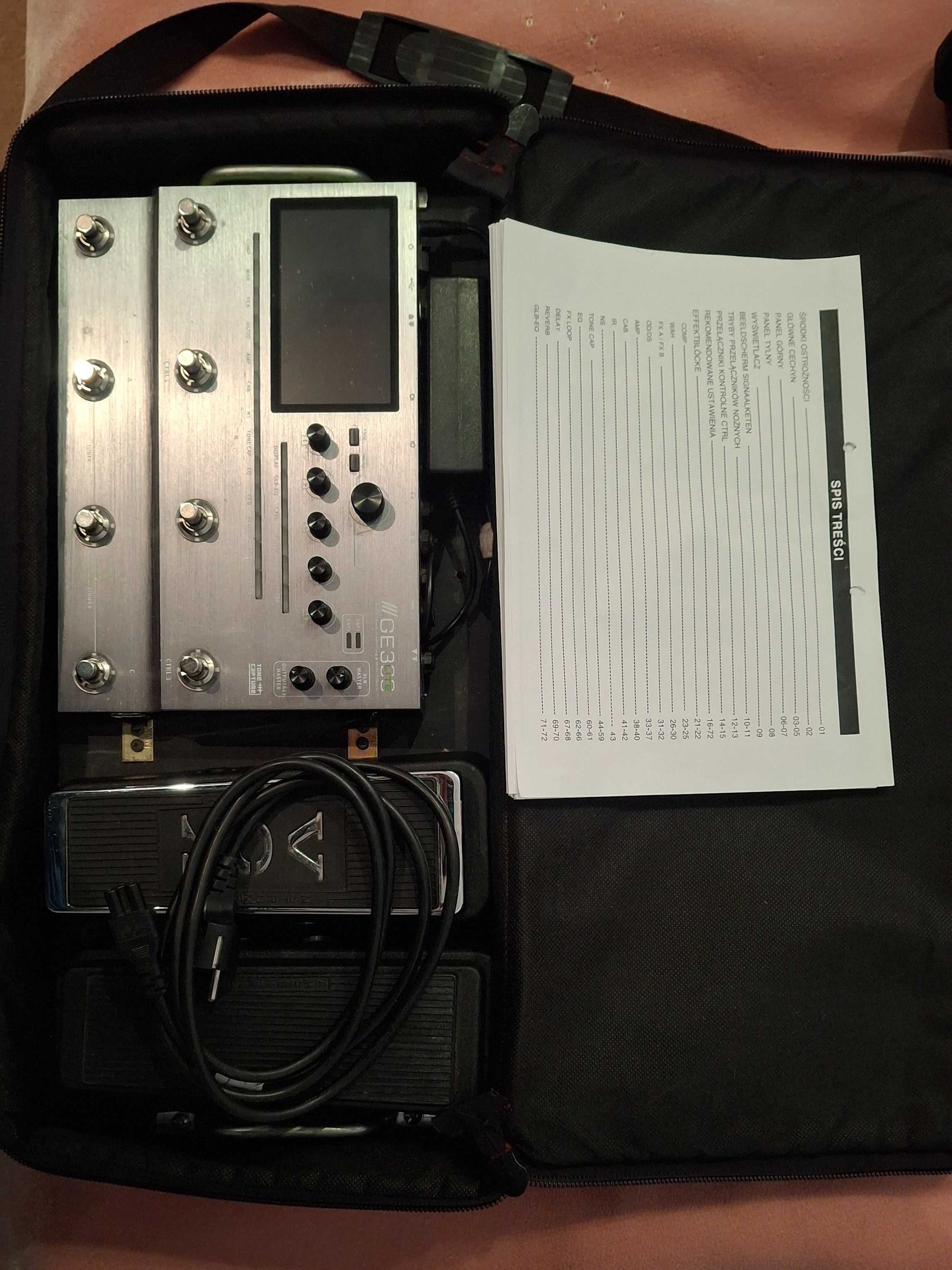 Mooer GE300 LITE procesor multiefekt pedalboard