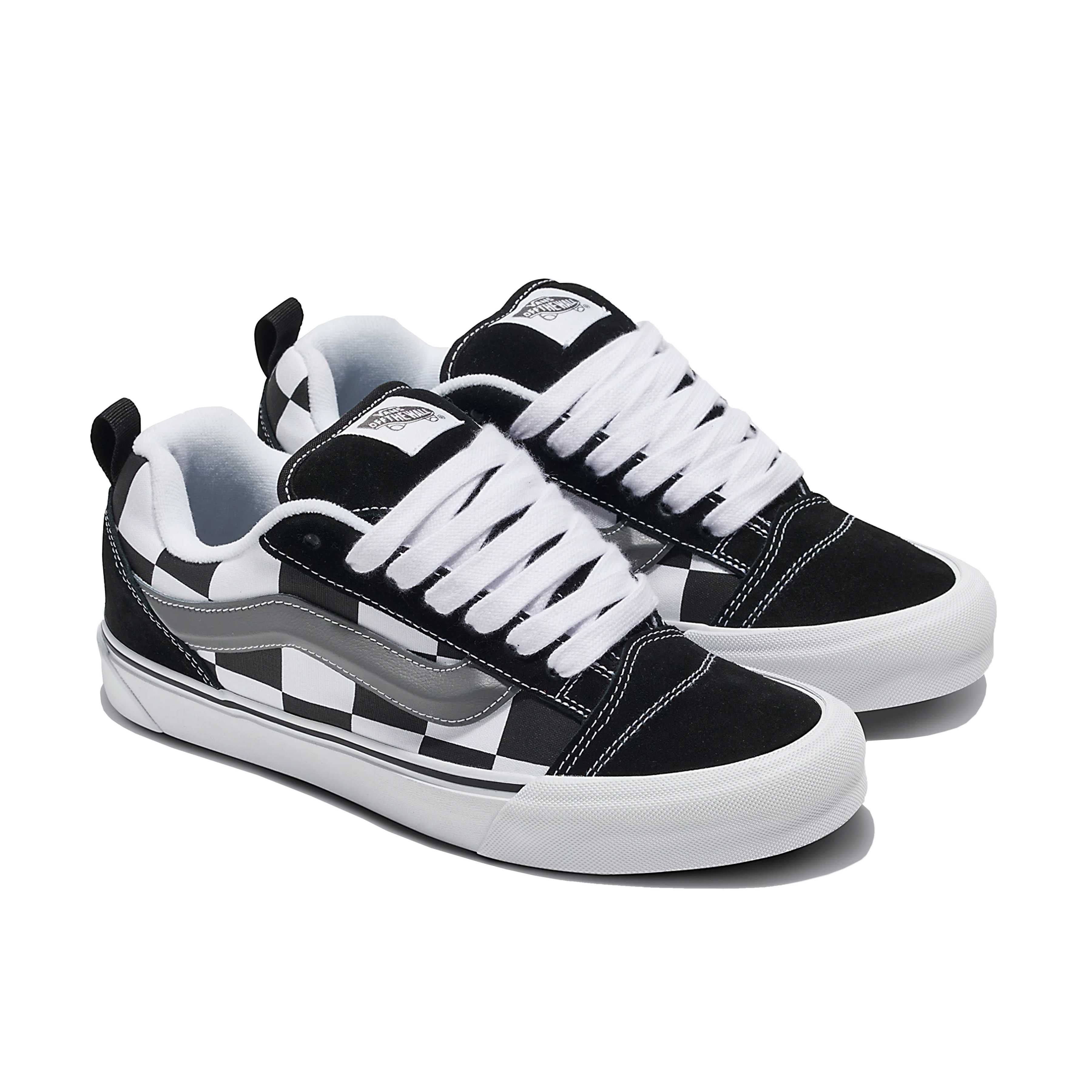 Кеди Vans KNU Skool Mega Check Black Оригінал