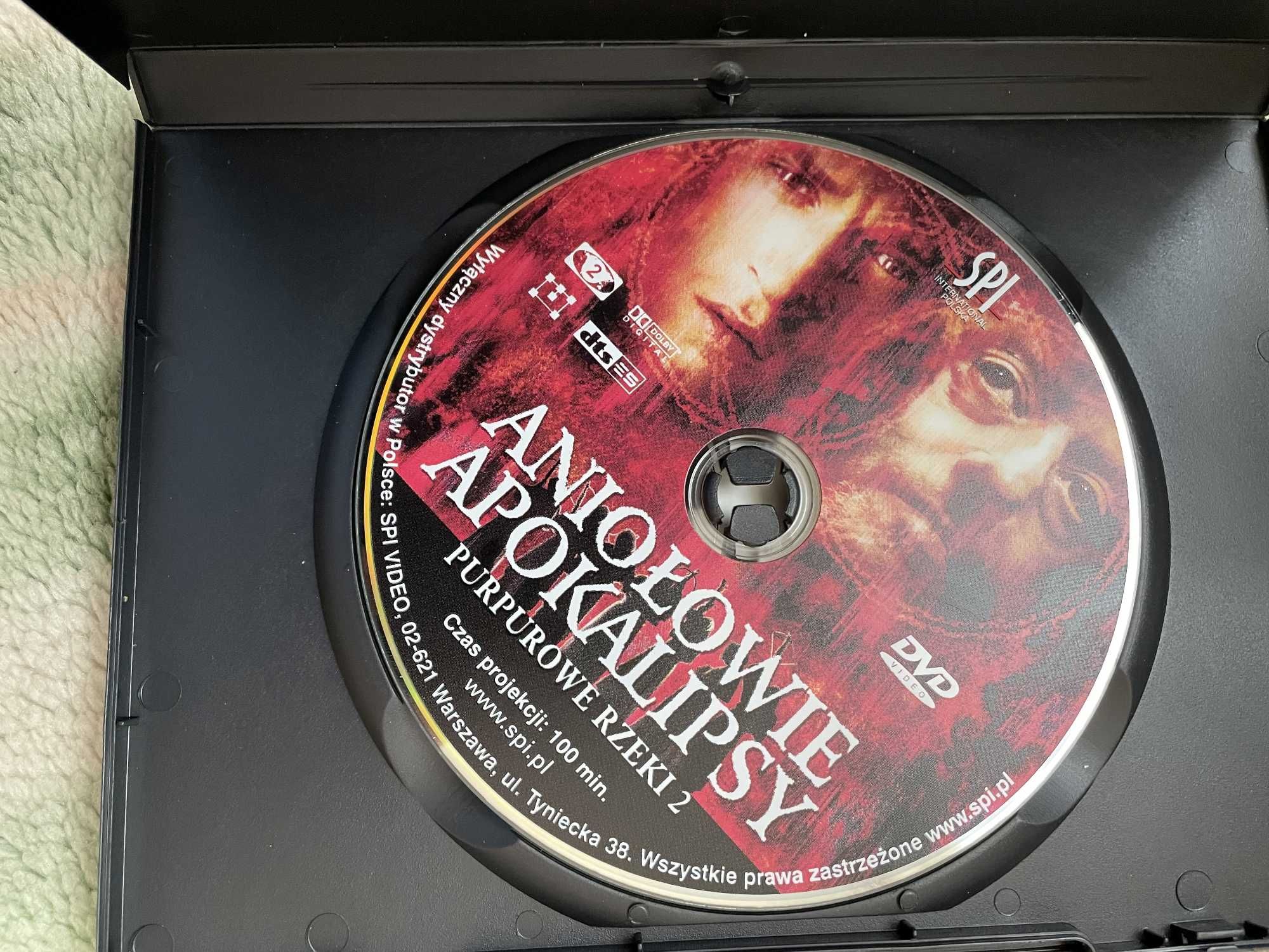 Aniołowie Apokalipsy Purpurowe Rzeki 2 DVD