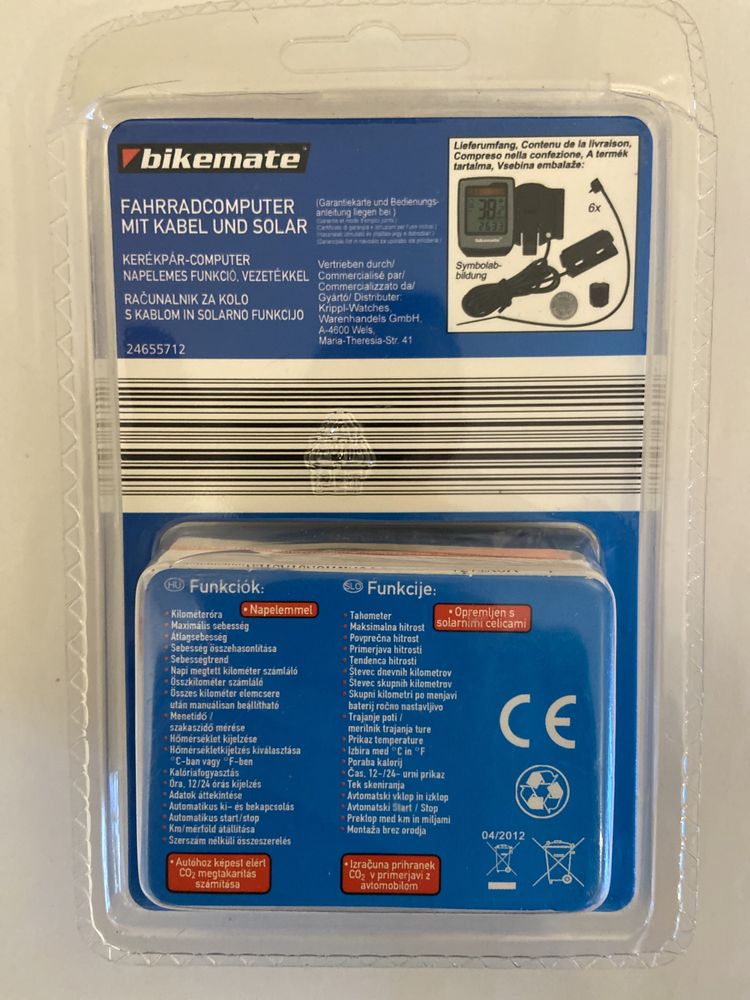 Ciclocomputador BIKEMATE - NOVO