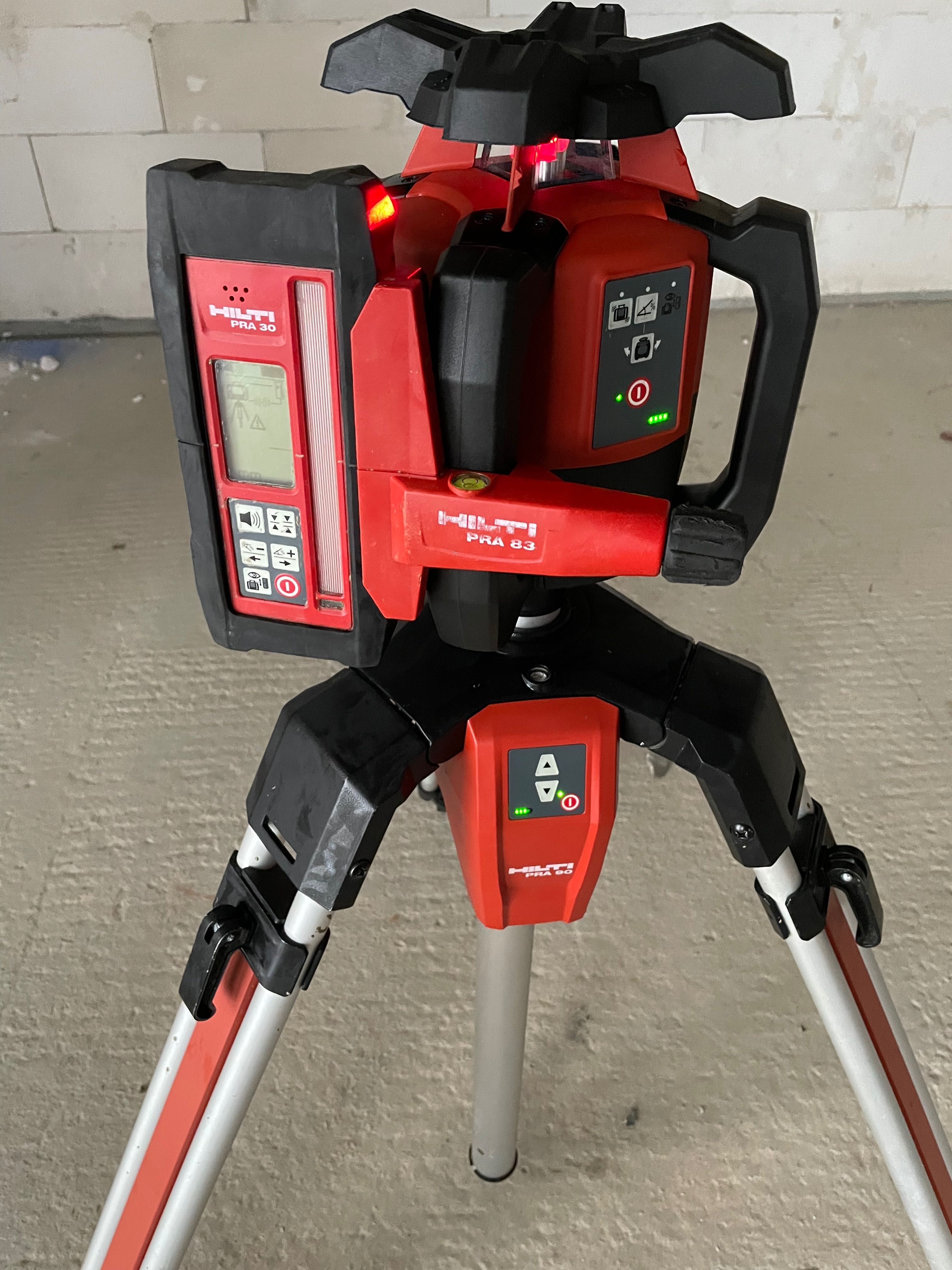 Niwelator Laserowy Hilti PR 30 Hvs 2021r