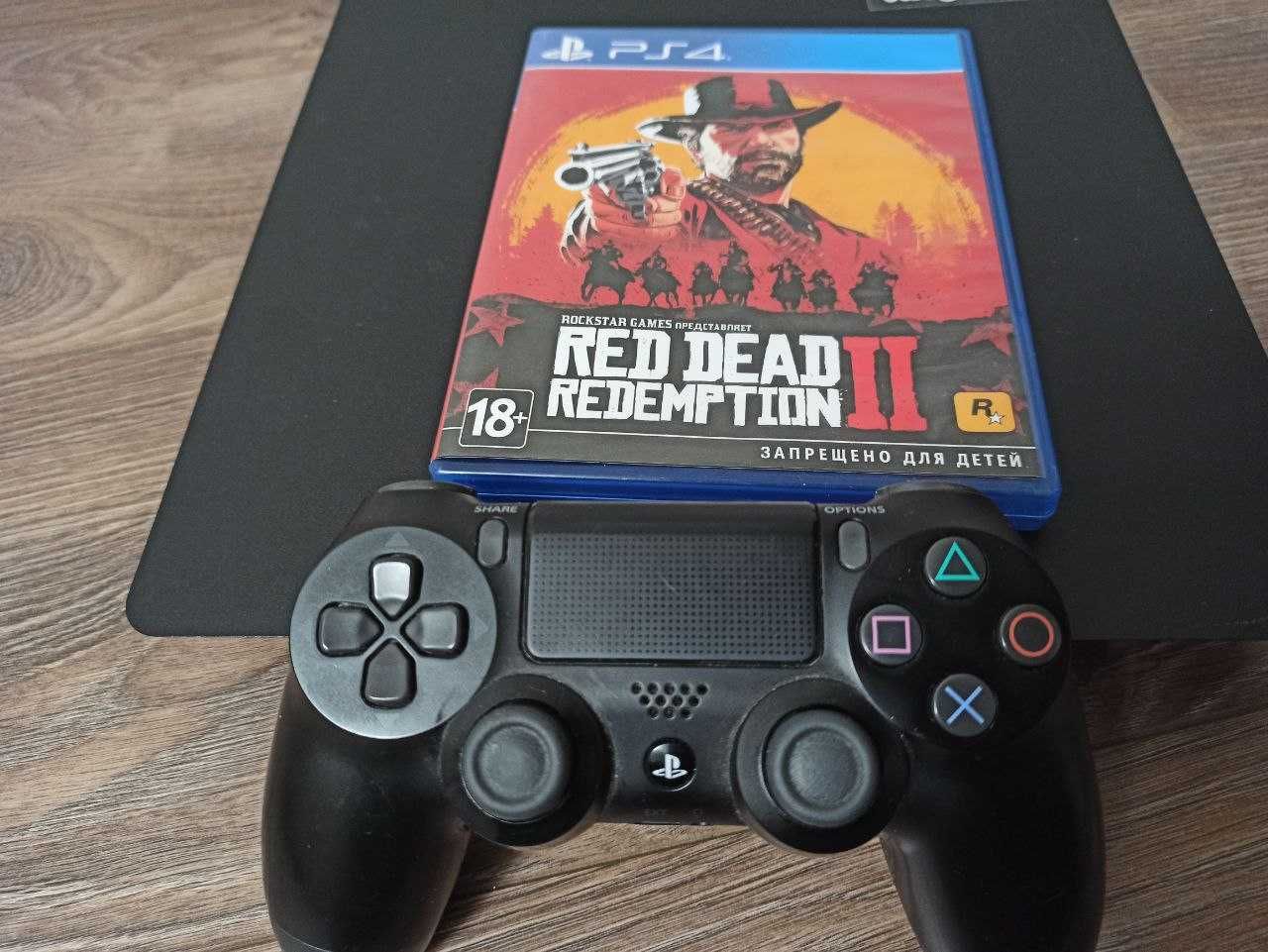 Playstation 4 slim 500 gb + Red Dead Redemption 2