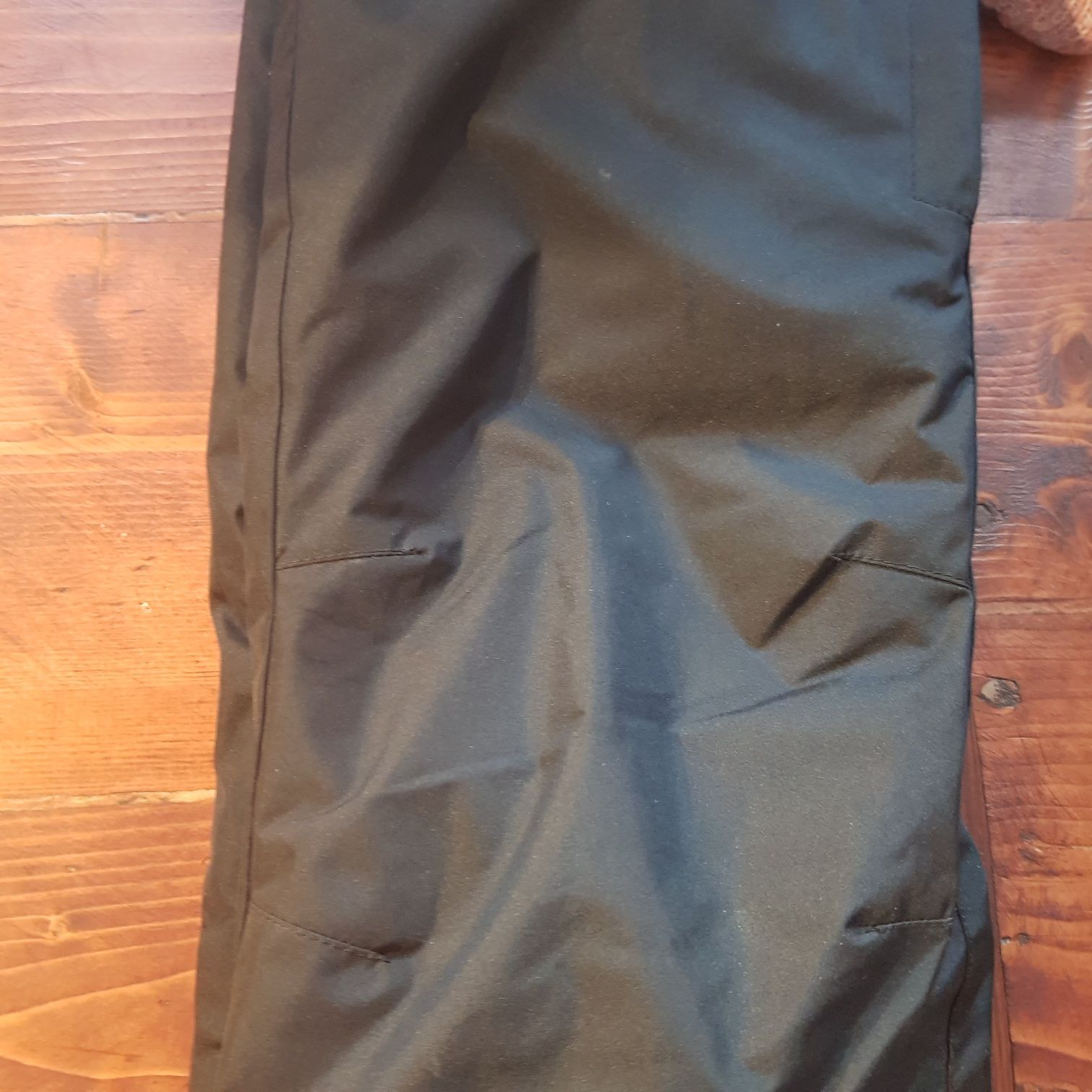 Spodnie narciarskie czarne, tech proof 5000 BRUGI 116/122