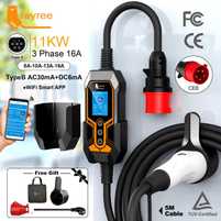 3х-фазна Зарядка для електромобіля FEYREE 11 кВт 16A Type2 (Европа)