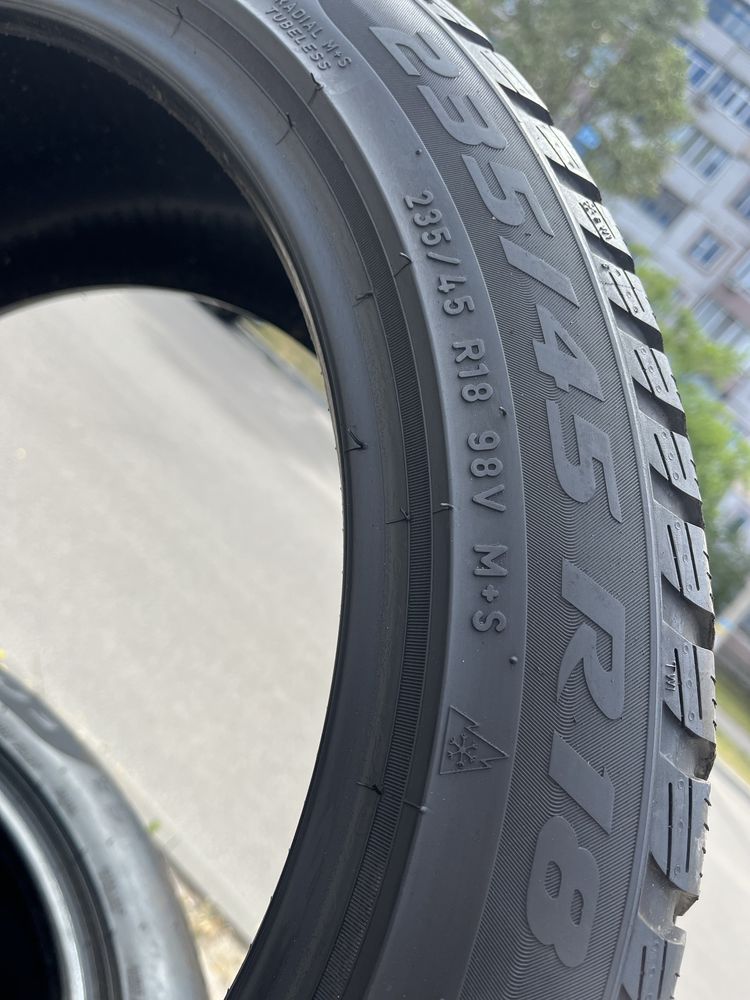 Шини 225/55 R17 Pirelli Sotozero 3 резина бу зима