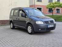 VW Caddy Life 1.9 TDI 5os. Książka Serwisowa !