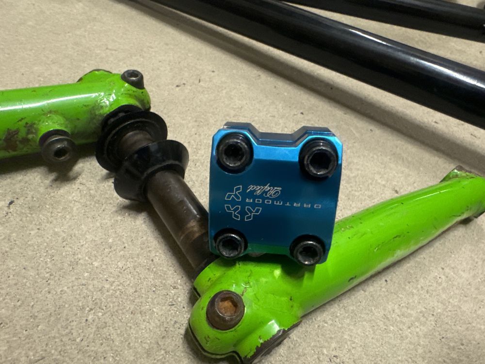 Bmx czesci rama felgi kola kolo schwalbe opona support mostek