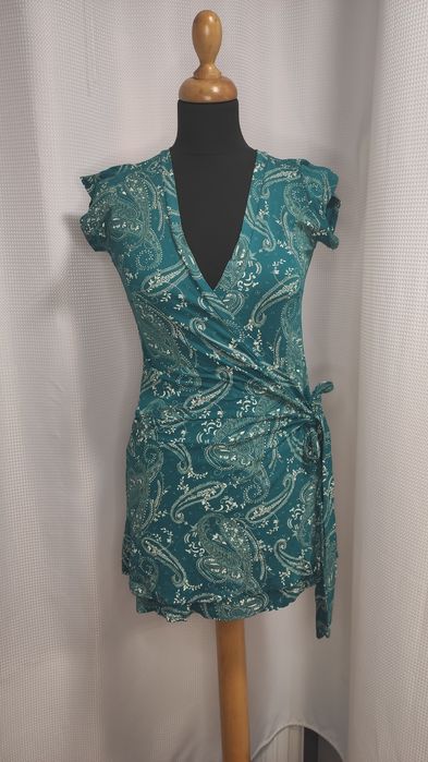 MLrozmiar34 Zielona bluzka tunika rozmiar 34 /36