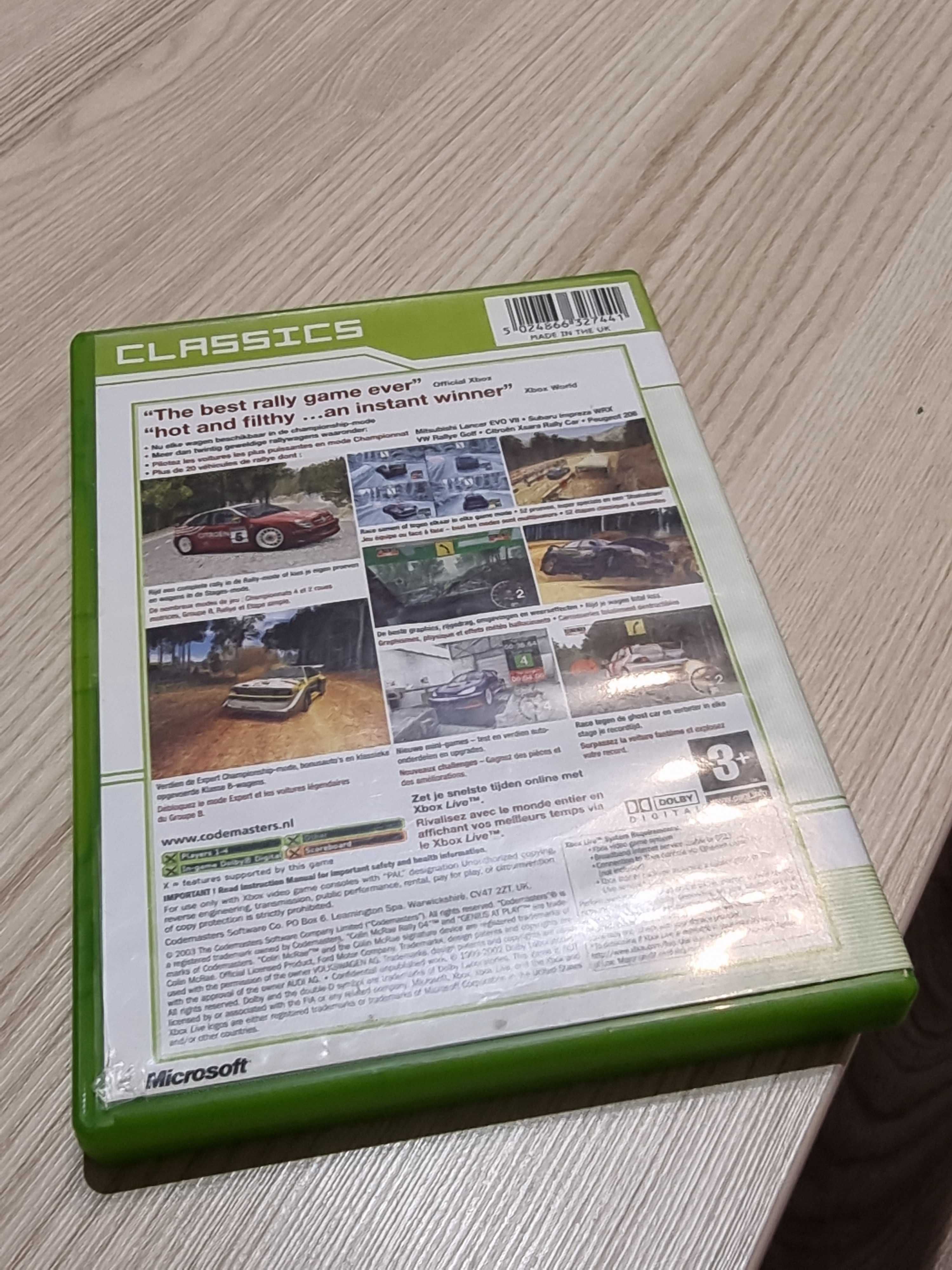 Gra na Xbox Colin McRae Rally 04