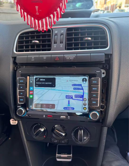 Radio 2din carplay android kamera golf touran audi passat vw bmw polo