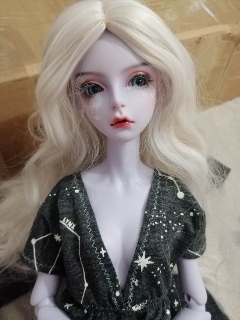 Lalka bjd Dollzone April Purple, fioletowy 1/3, sd
