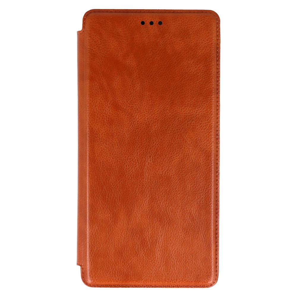 Kabura Razor Leather Book Do Samsung Galaxy S23 Ultra Brązowa