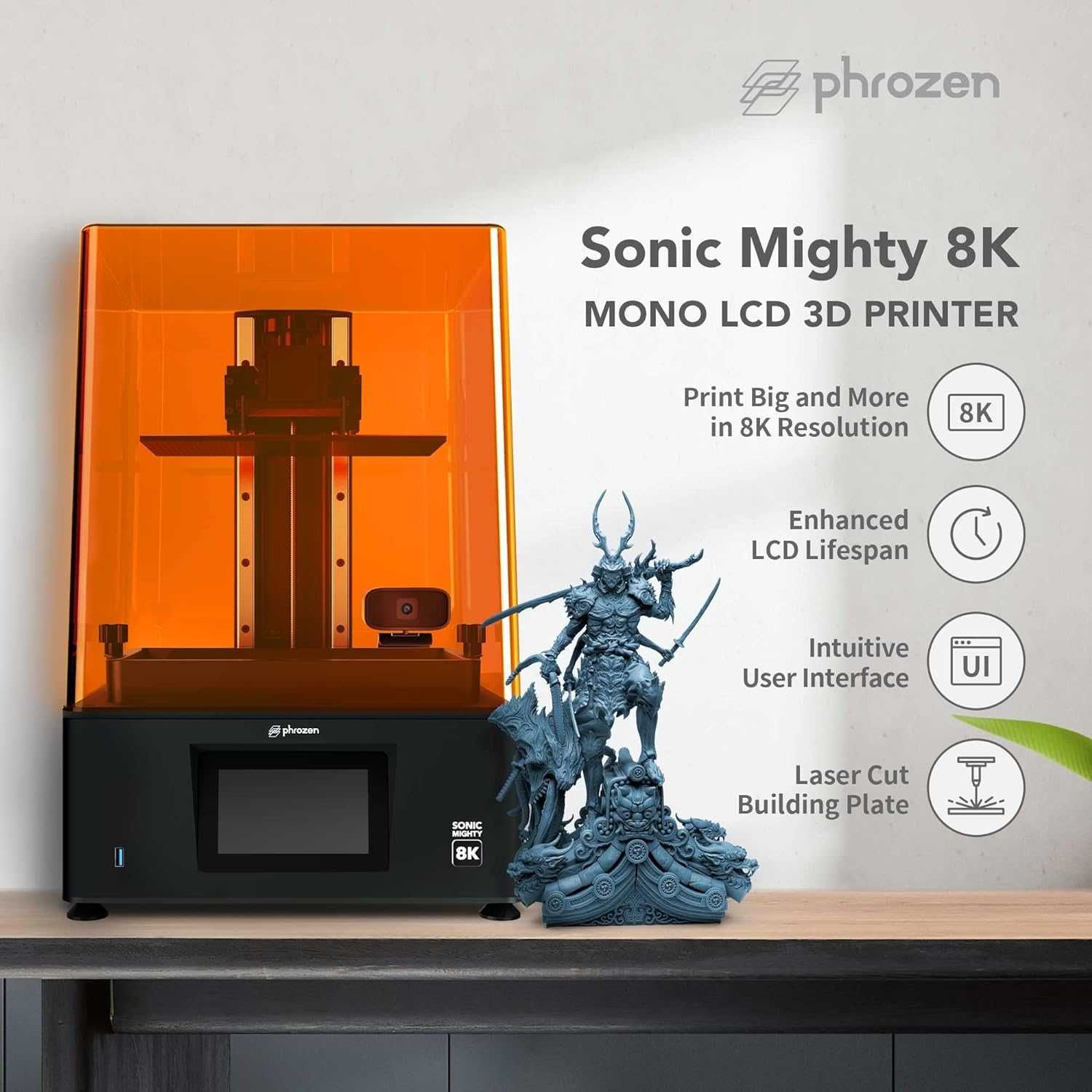 3D принтер Phrozen Sonic Mighty 8K + ПОДАРУНОК